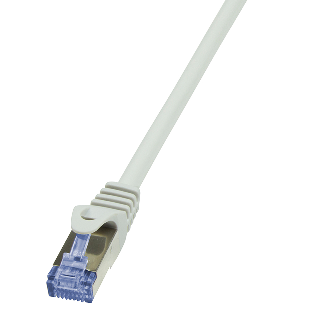 LogiLink 10m Cat.6A 10G S/FTP netværkskabel Grå Cat6a S/FTP (S-STP)