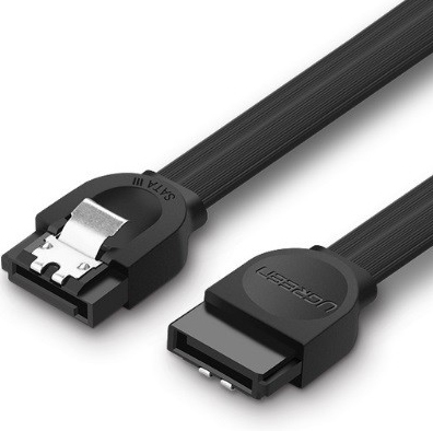 Ugreen 30796 SATA-kabel 0,5 m Sort