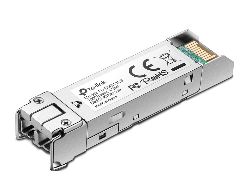 TP-Link TL-SM311LS modul til netværksmodtager Fiberoptisk 1250 Mbit/s mini-GBIC/SFP 1310 nm