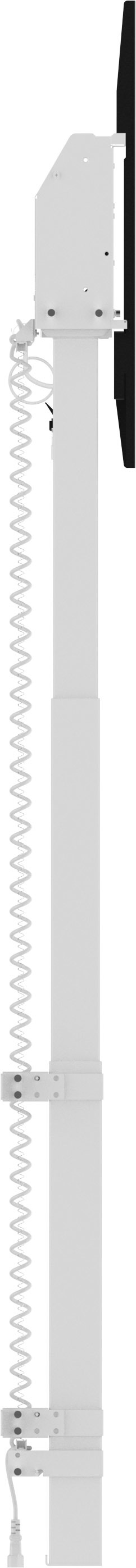 iiyama MD-WLIFT2031-W1 skærmbeslag og -stativer 2,67 m (105") Gulv Hvid