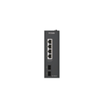 D-Link DIS-100G-06 netværksswitch Ikke administreret L2 Gigabit Ethernet (10/100/1000) DIN rail Sort