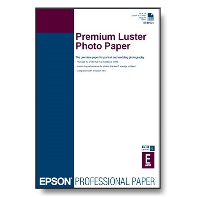 Epson Premium, DIN A4, 250g/m² Hvid Lustre