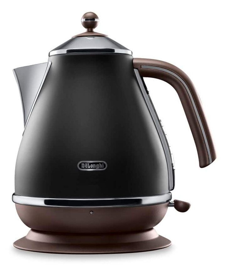 De’Longhi KBOV 2001.BK elkedel 1,7 L 2000 W Sort, Brun