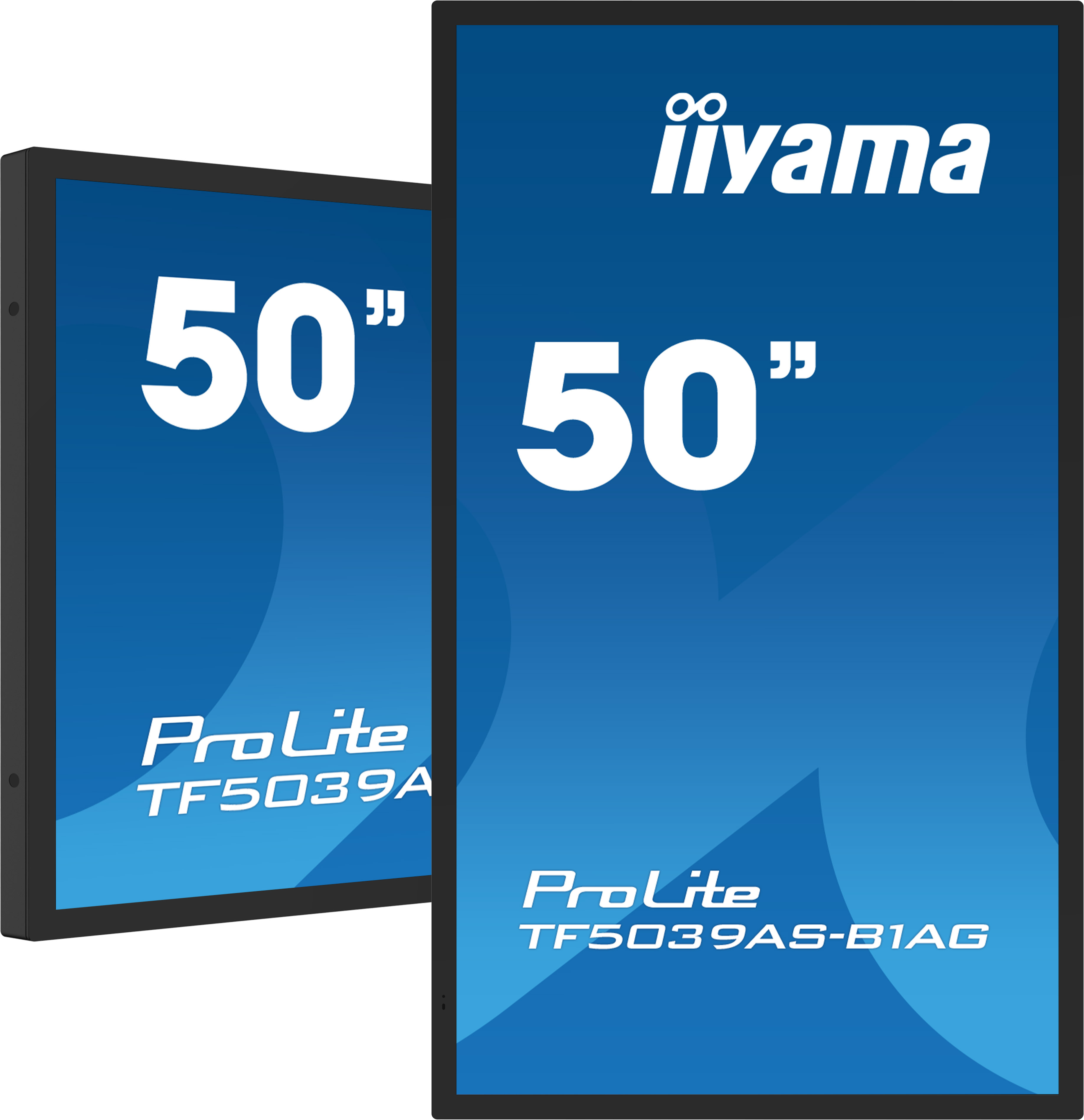 iiyama TF5039AS-B1AG skilte display Digital fladpaneldisplay 125,7 cm (49.5") LED 500 cd/m² 4K Ultra HD Sort Berøringsskærm Indbygget processer Android 24/7