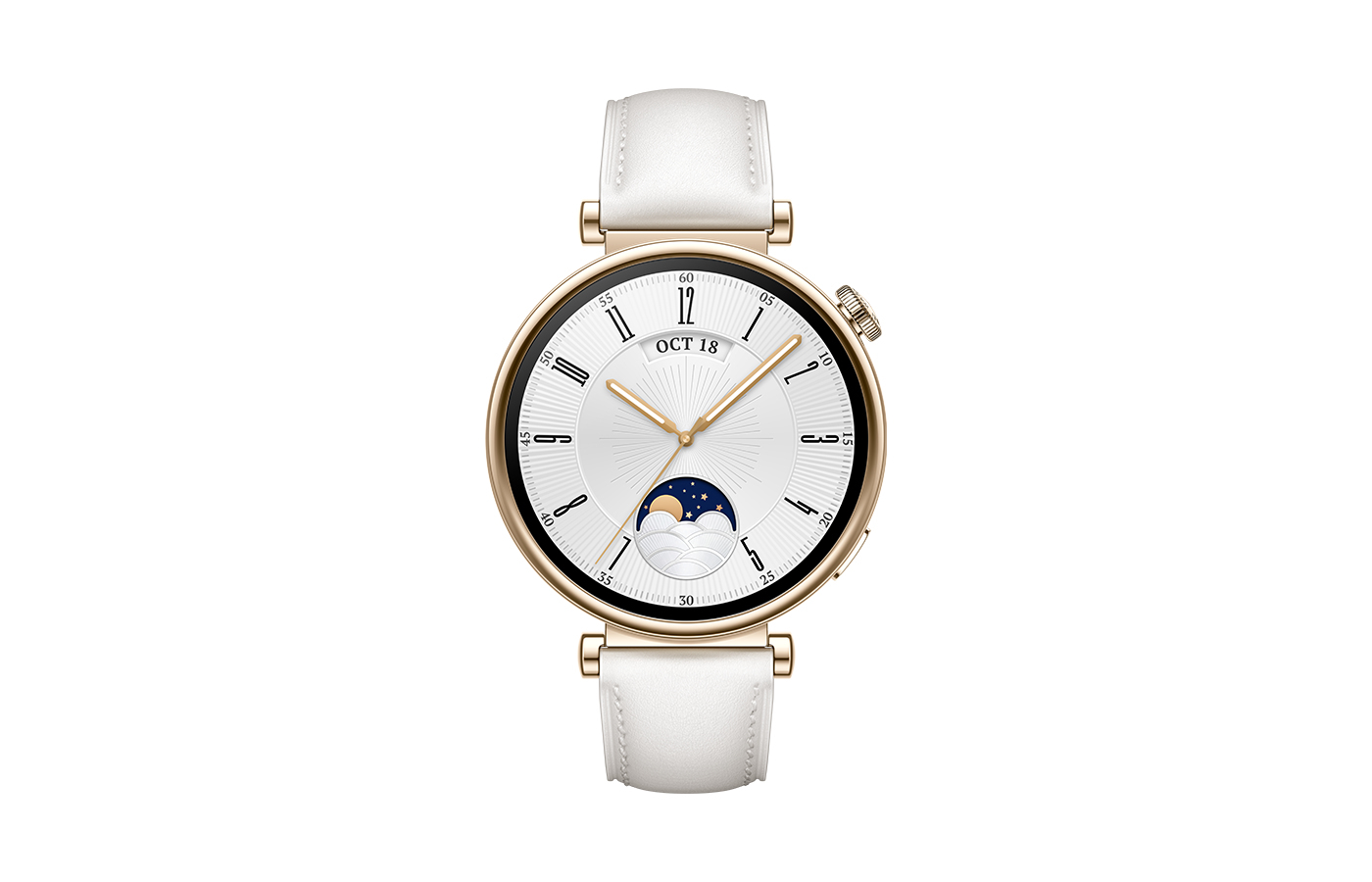 Huawei WATCH GT 4 3,35 cm (1.32") AMOLED 41 mm Digital 466 x 466 pixel Guld Wi-Fi GPS (satellit)