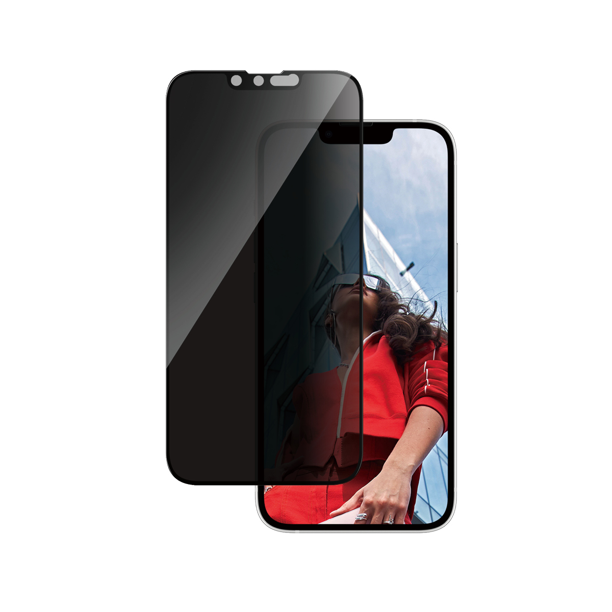 PanzerGlass ® Privacy Skærmbeskyttelse iPhone 16e | 14 | 13 | 13 Pro | Ultra-Wide Fit