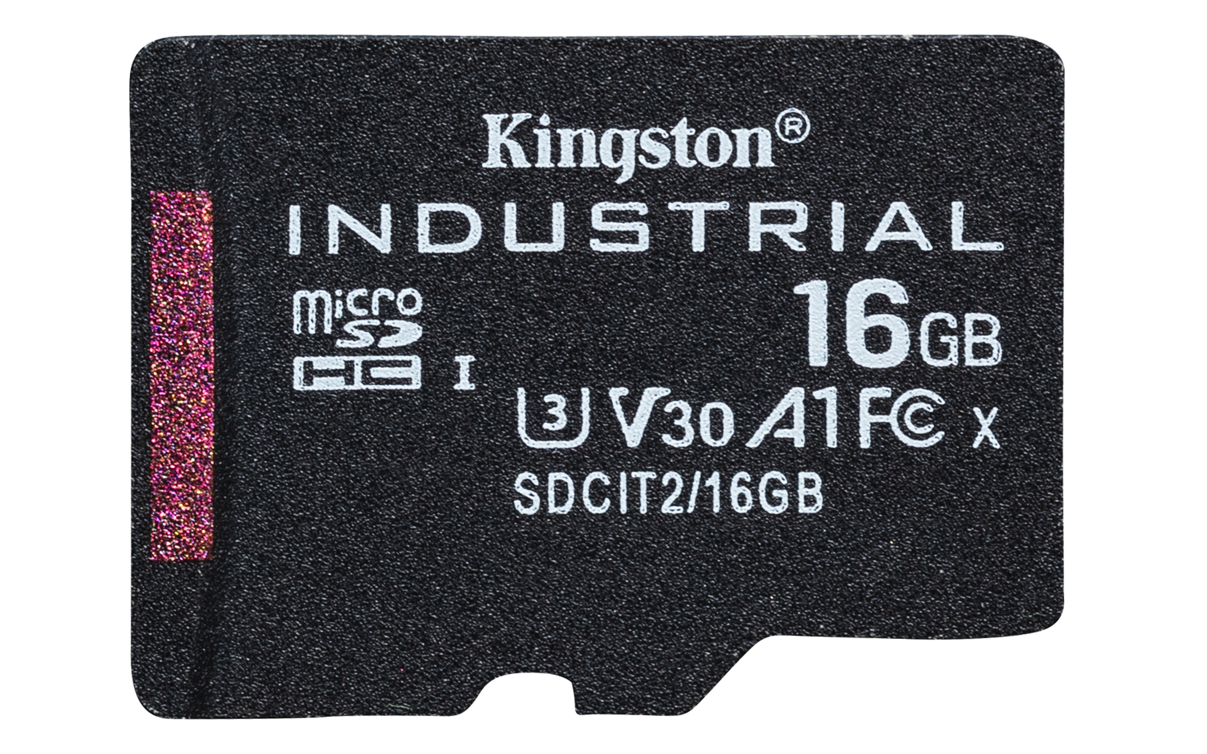Kingston Technology 16GB microSDHC Industrial C10 A1 pSLC kort enkeltpakke uden adapter