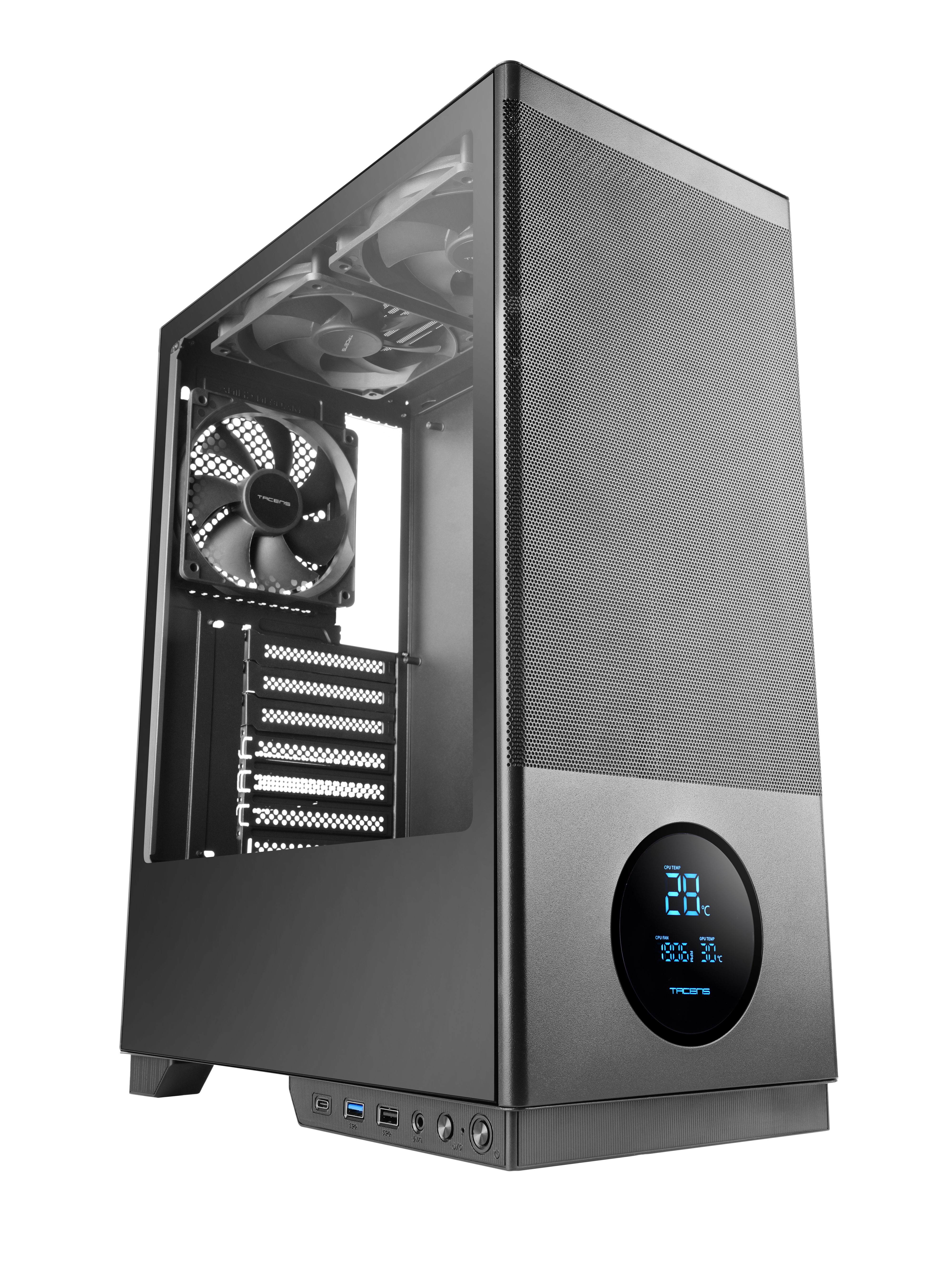 Tacens 2SAGITTA20 computeretui Midi Tower Sort