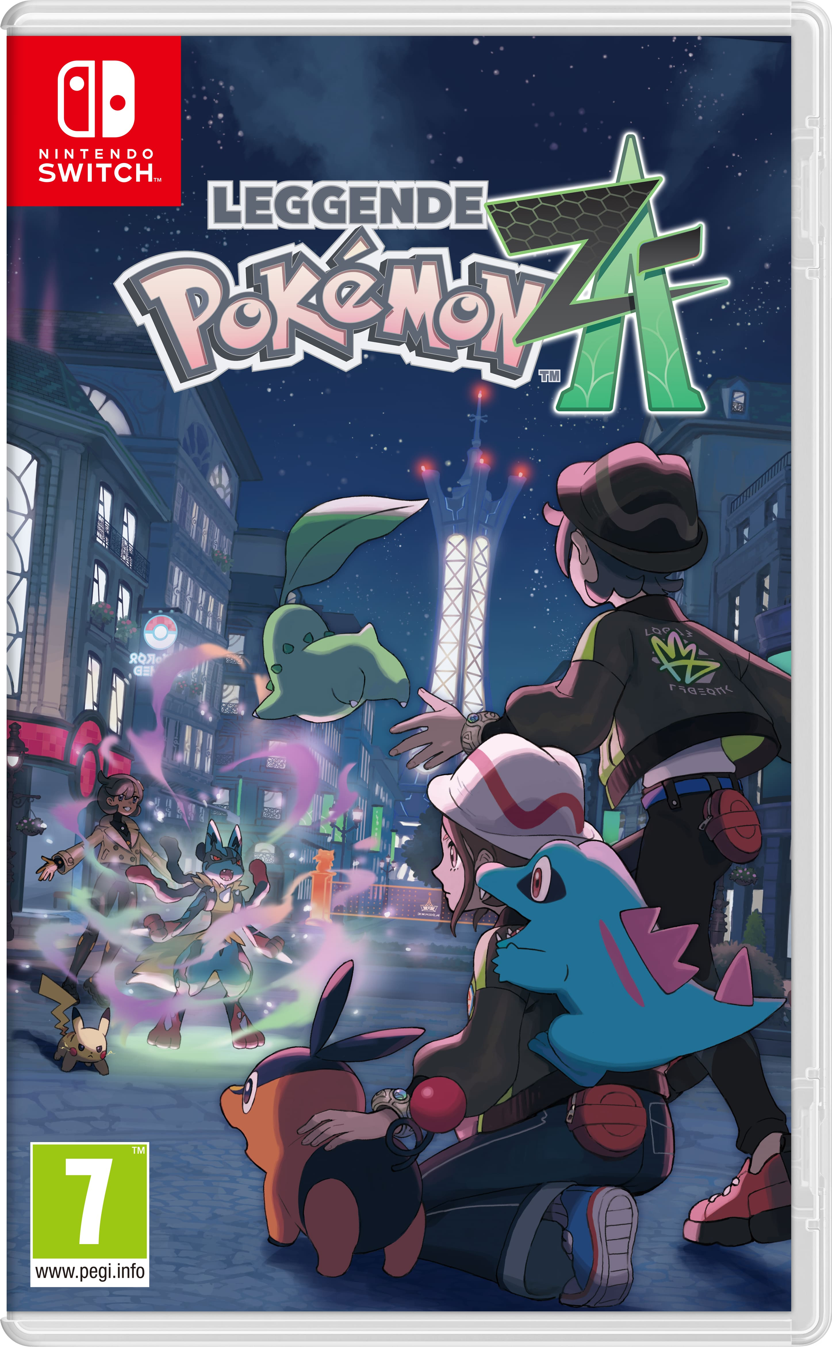Nintendo LEGGENDE POKèMON : Z-A Standard Tysk, Engelsk, Spansk, Fransk, Italiensk, Japansk, Koreansk Nintendo Switch