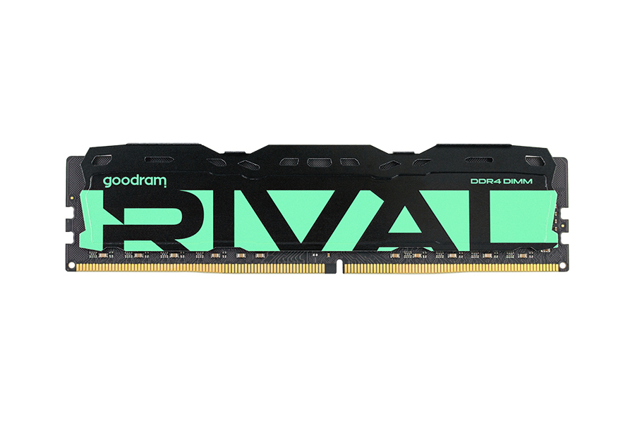Goodram *DDR4 Rival Radiant 16GB (2* 8)/3200 CL16 Green hukommelsesmodul 2 x 8 GB 3200 MT/s 288-pin DIMM