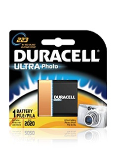 Duracell Ultra Photo 223 Engangsbatteri Lithium