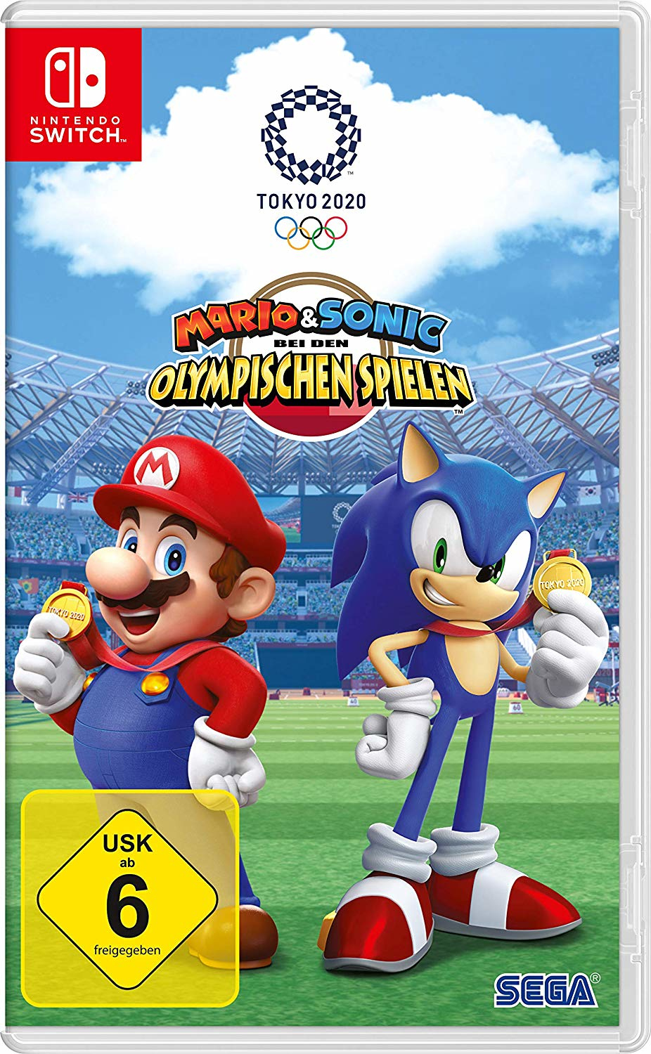 Nintendo Switch Mario & Sonic Olympische Spiele Tokyo 2020 Standard Tysk Nintendo Switch