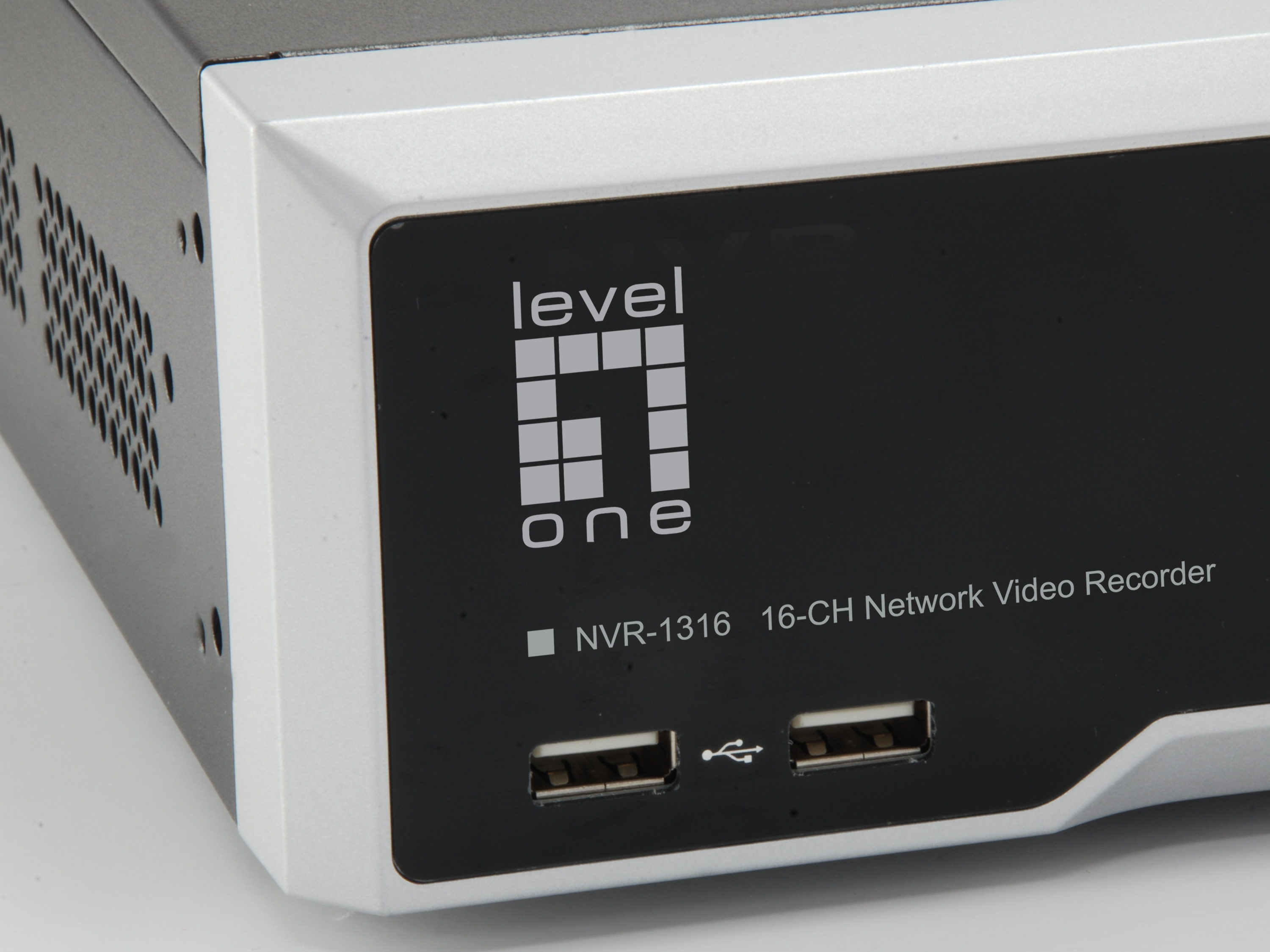 LevelOne NVR-1316 Netværk videooptager (NVR) Sort
