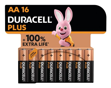 Duracell Plus Engangsbatteri AA Alkaline