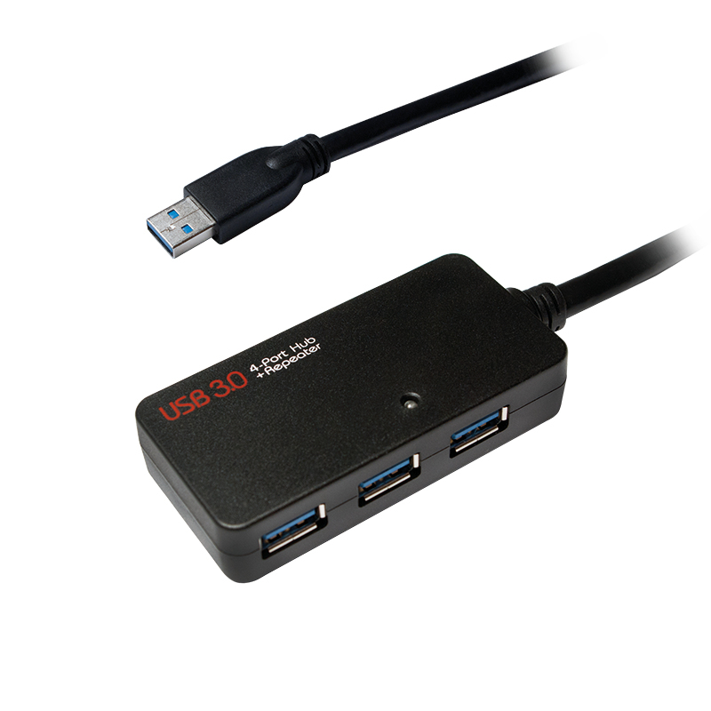 LogiLink UA0262 interface hub USB 3.2 Gen 1 (3.1 Gen 1) Type-A 5000 Mbit/s Sort