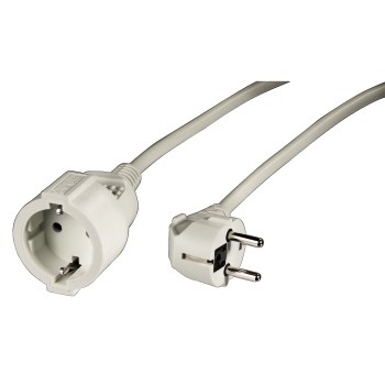 Hama 00047867 stikdåse 10 m 1 AC stikkontakt(er) Hvid