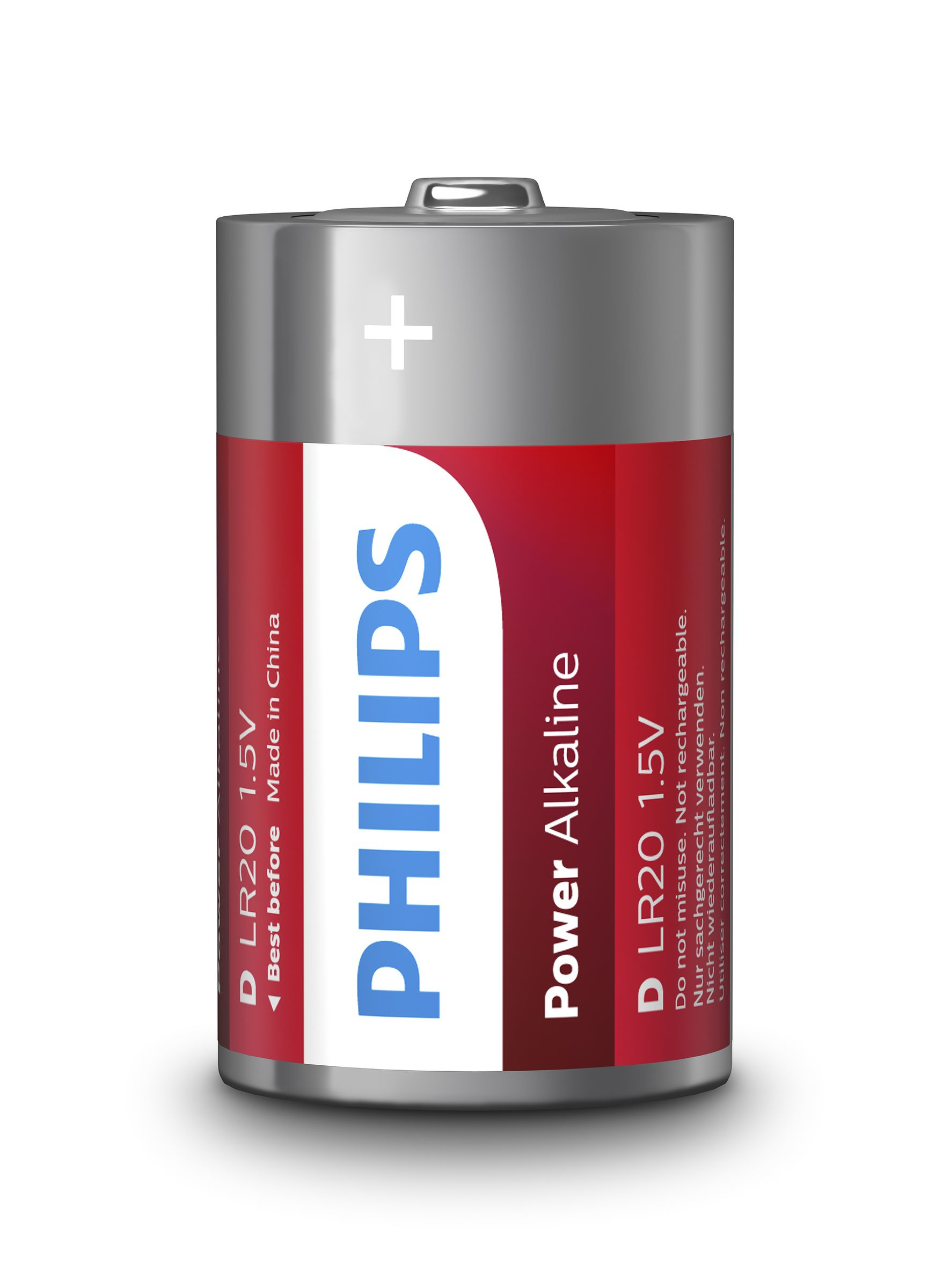 Philips Power Alkaline Batteri LR20P2B/10