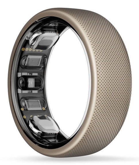 Amazfit Helio Ring Nej Aktivitetsmåler med smart ring Titanium