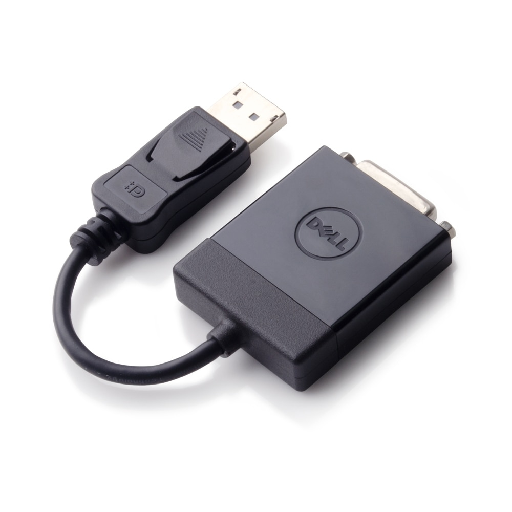 DELL 470-ABEO videokabel adapter DisplayPort DVI Sort