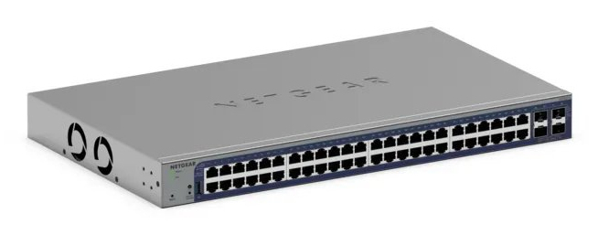NETGEAR GS752TX Administreret Gigabit Ethernet (10/100/1000) 1U Grå