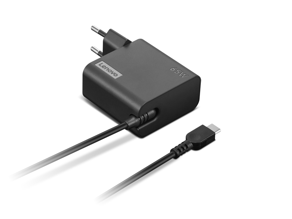 Lenovo GX21L58555 strømadapter og vekselret Indendørs 65 W Sort