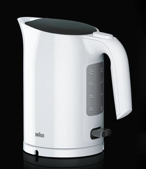 Braun WK 3110 WH elkedel 1,7 L 3000 W Hvid