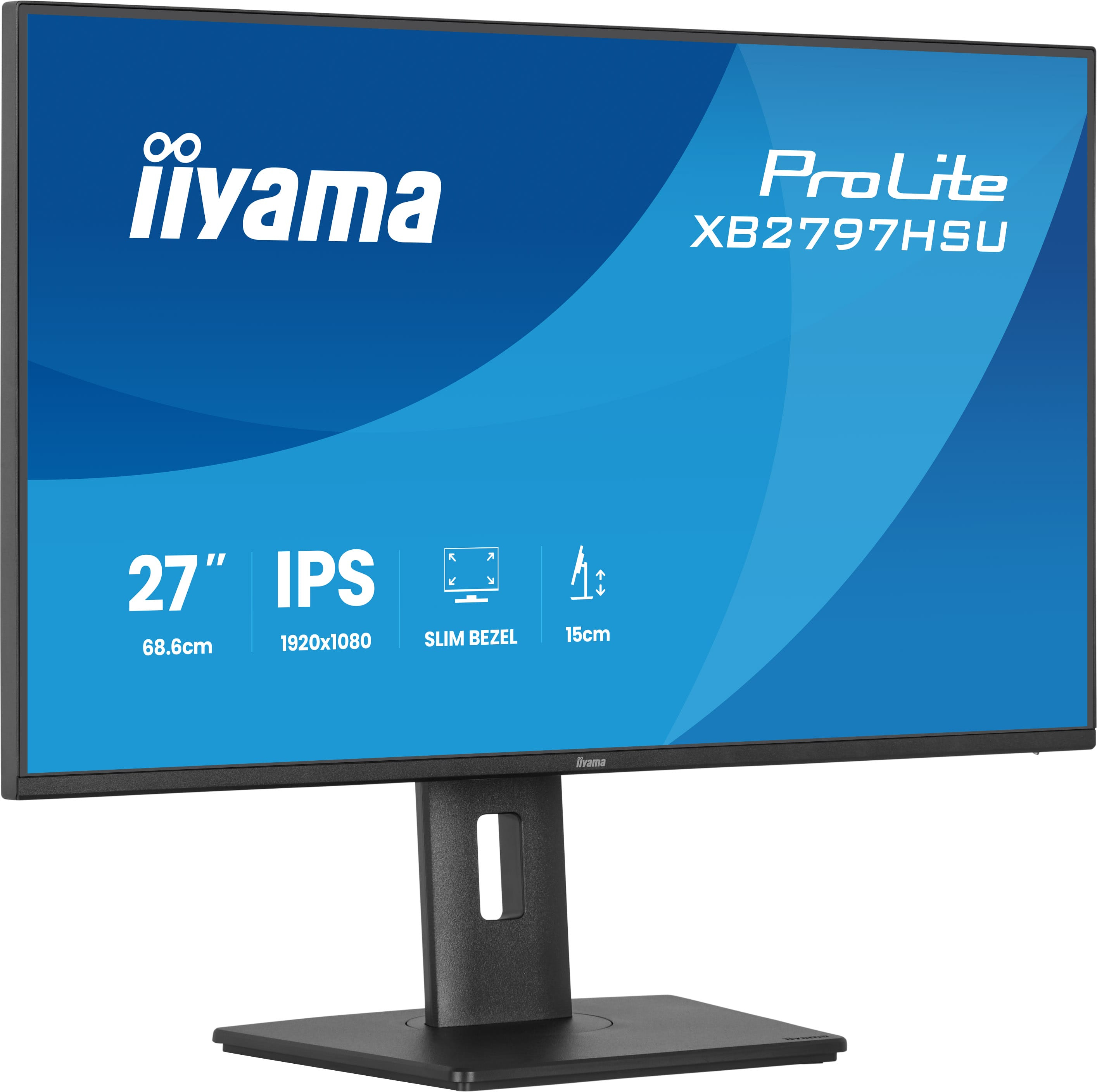 iiyama ProLite XB2797HSU-B1 computerskærm 68,6 cm (27") 1920 x 1080 pixel Fuld HD LED Sort