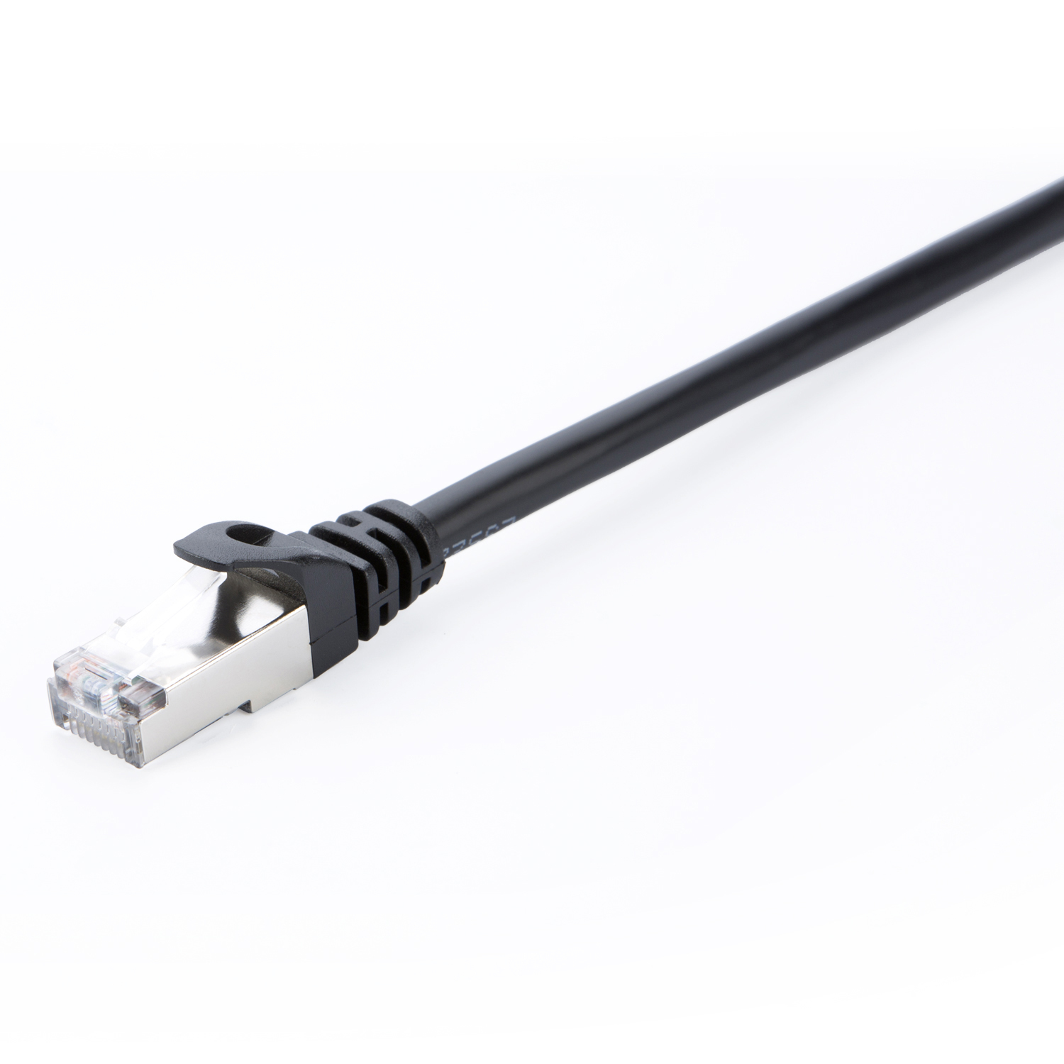 V7 V7CAT6STP-01M-BLK-1E netværkskabel Sort 1 m Cat6 S/FTP (S-STP)