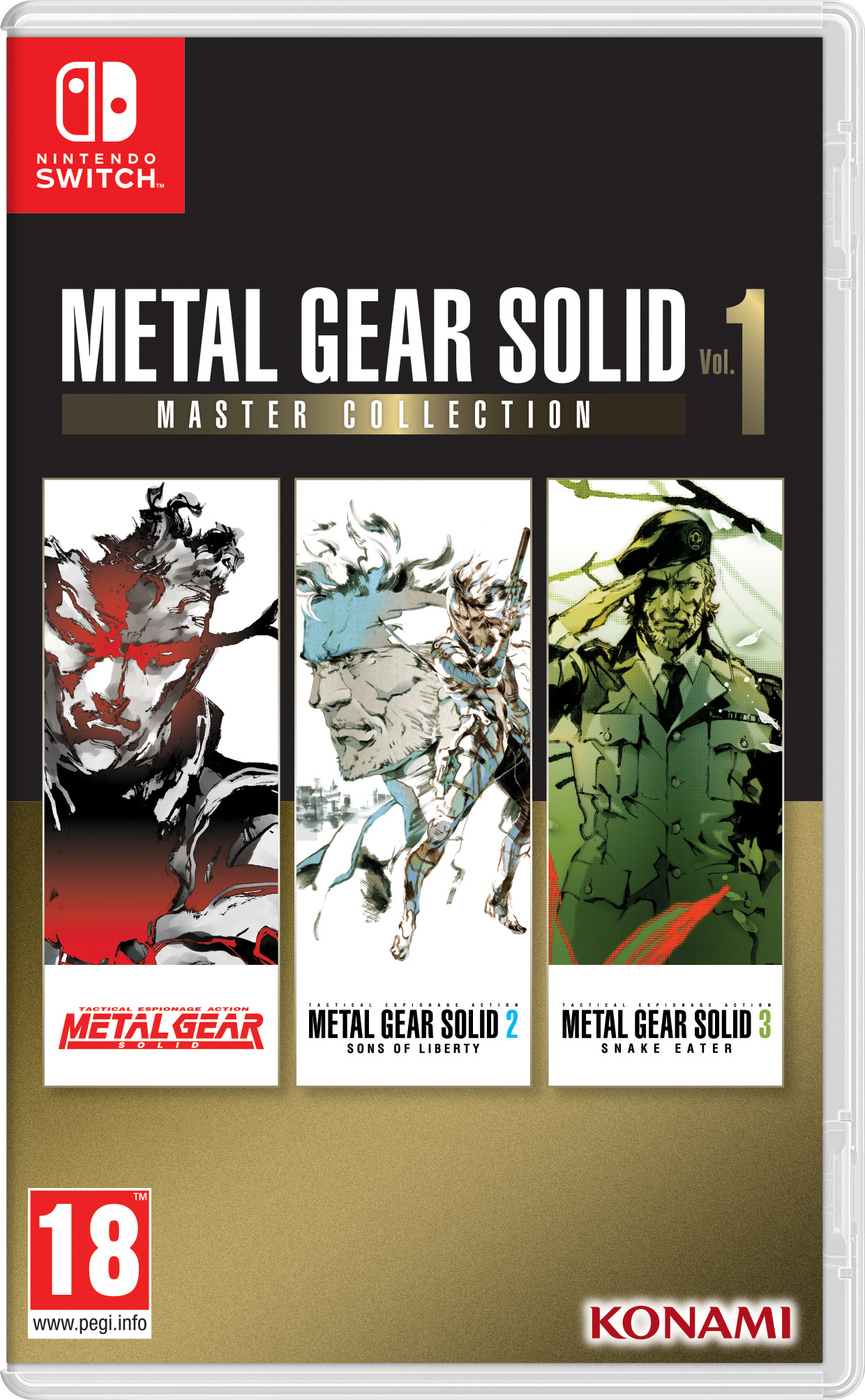 Nintendo Metal Gear Solid Master Collection Vol. 1 (Switch) Samling Flersproget Nintendo Switch