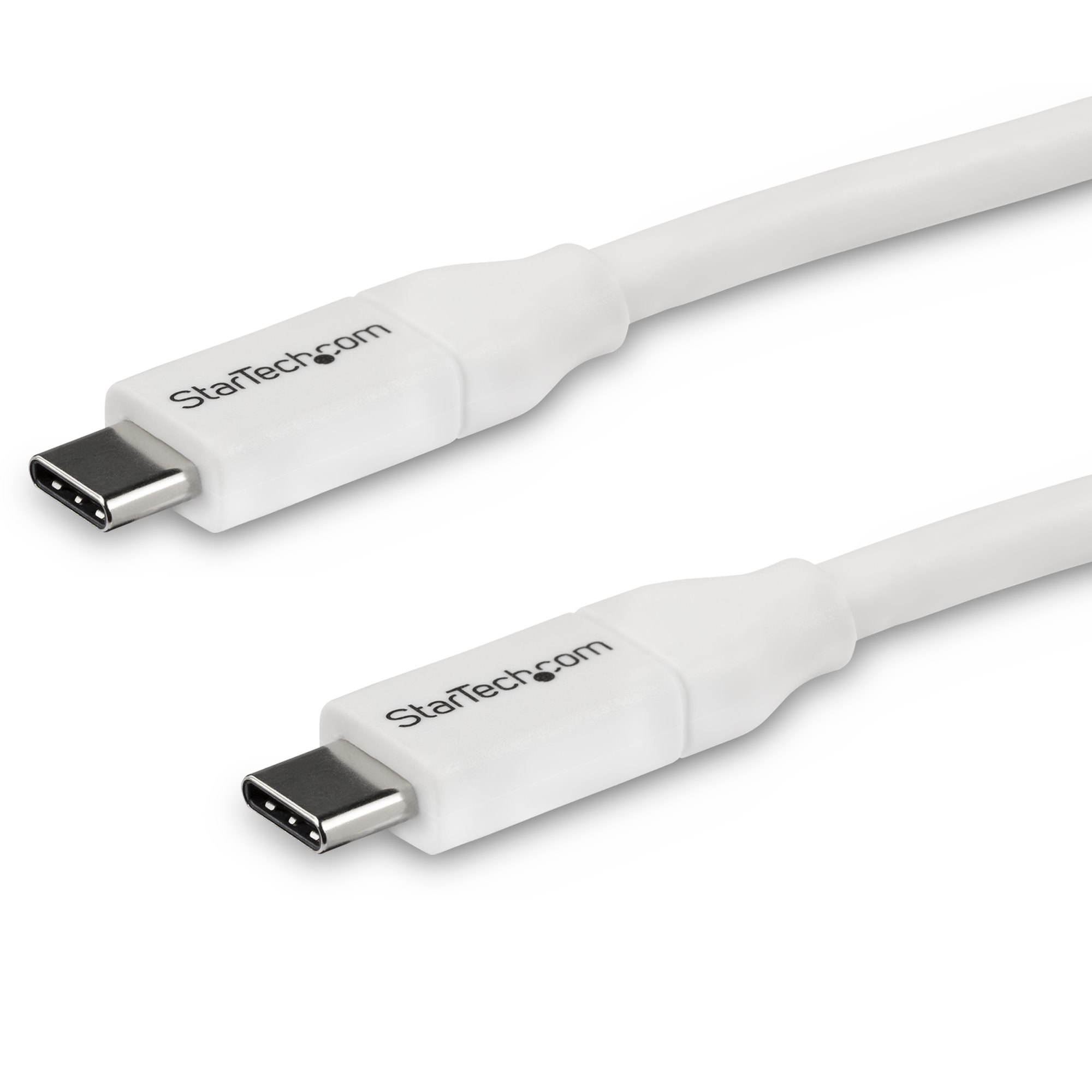 StarTech.com USB2C5C4MW USB-kabel USB 3.2 Gen 1 (3.1 Gen 1) 4 m USB C Hvid