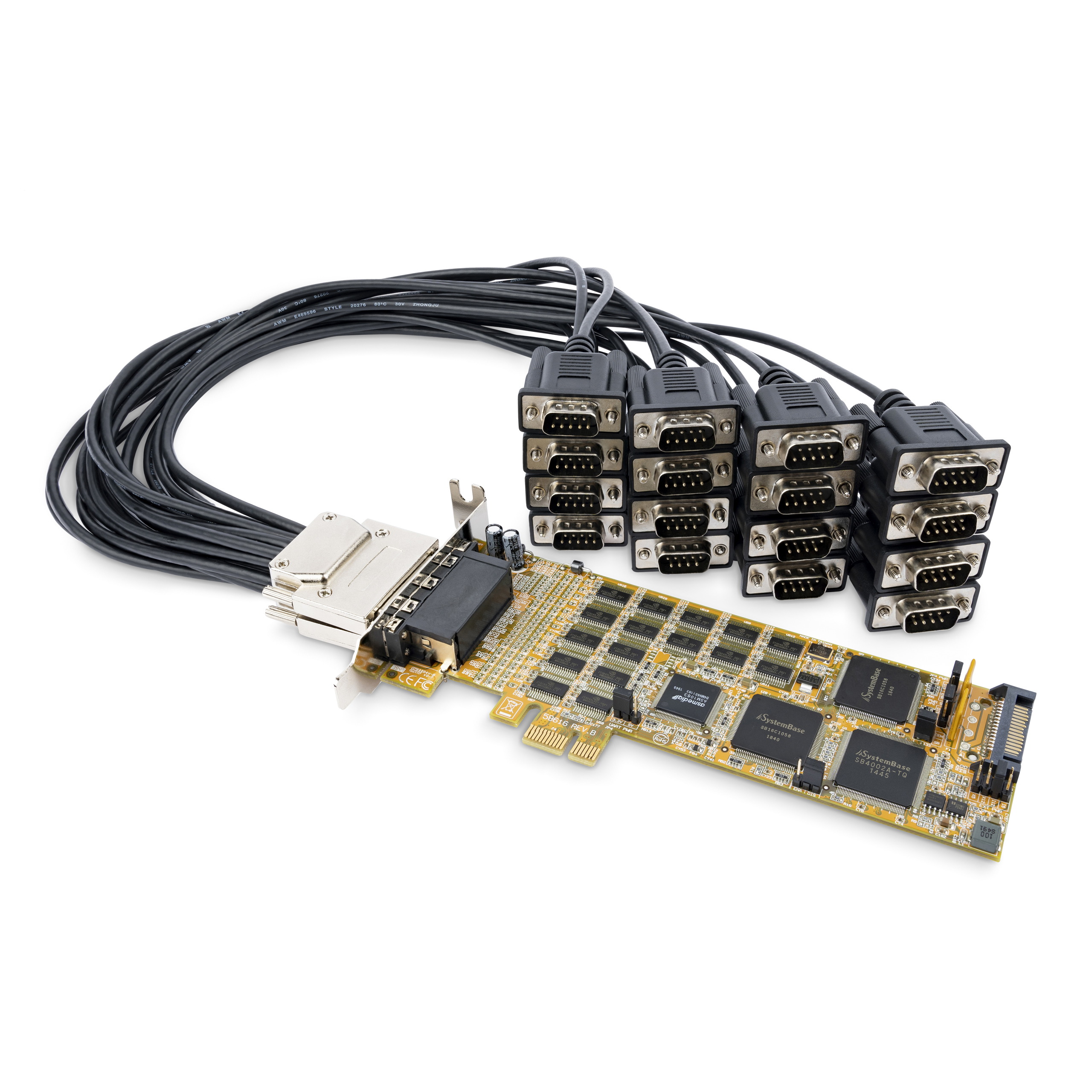 StarTech.com PEX16S550LP interface-kort/adapter Intern Seriel