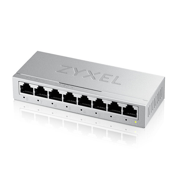 Zyxel GS-108BV5-EU0101F netværksswitch Ikke administreret L2 Gigabit Ethernet (10/100/1000)