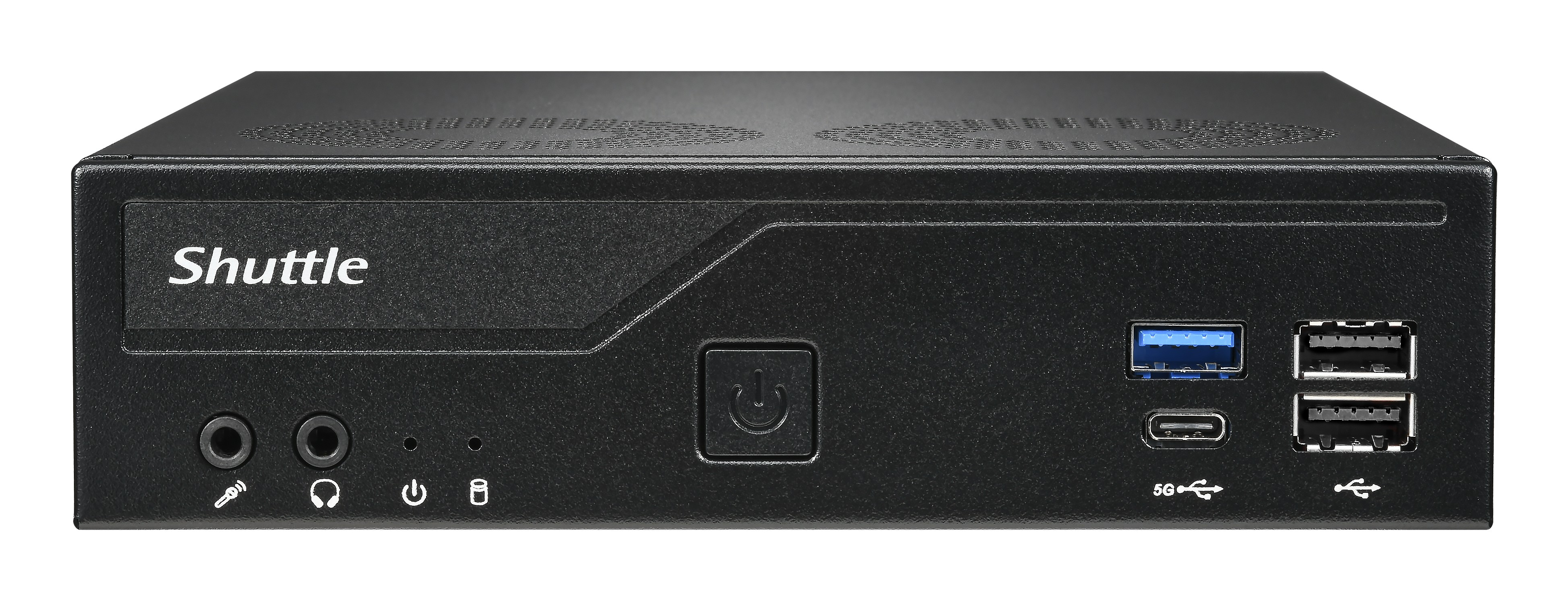 Shuttle XPС slim DH610V2 PC barebone 1,35 L størrelse PC Sort Intel H610 LGA 1700