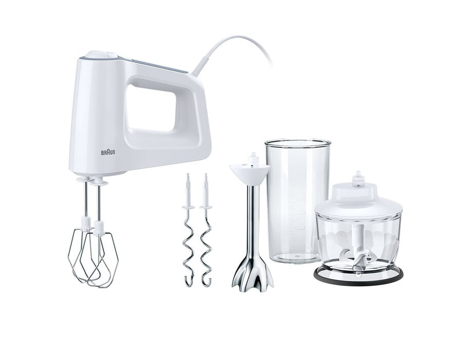 Braun MultiMix 3 HM 3137 WH Håndmixer 500 W Hvid