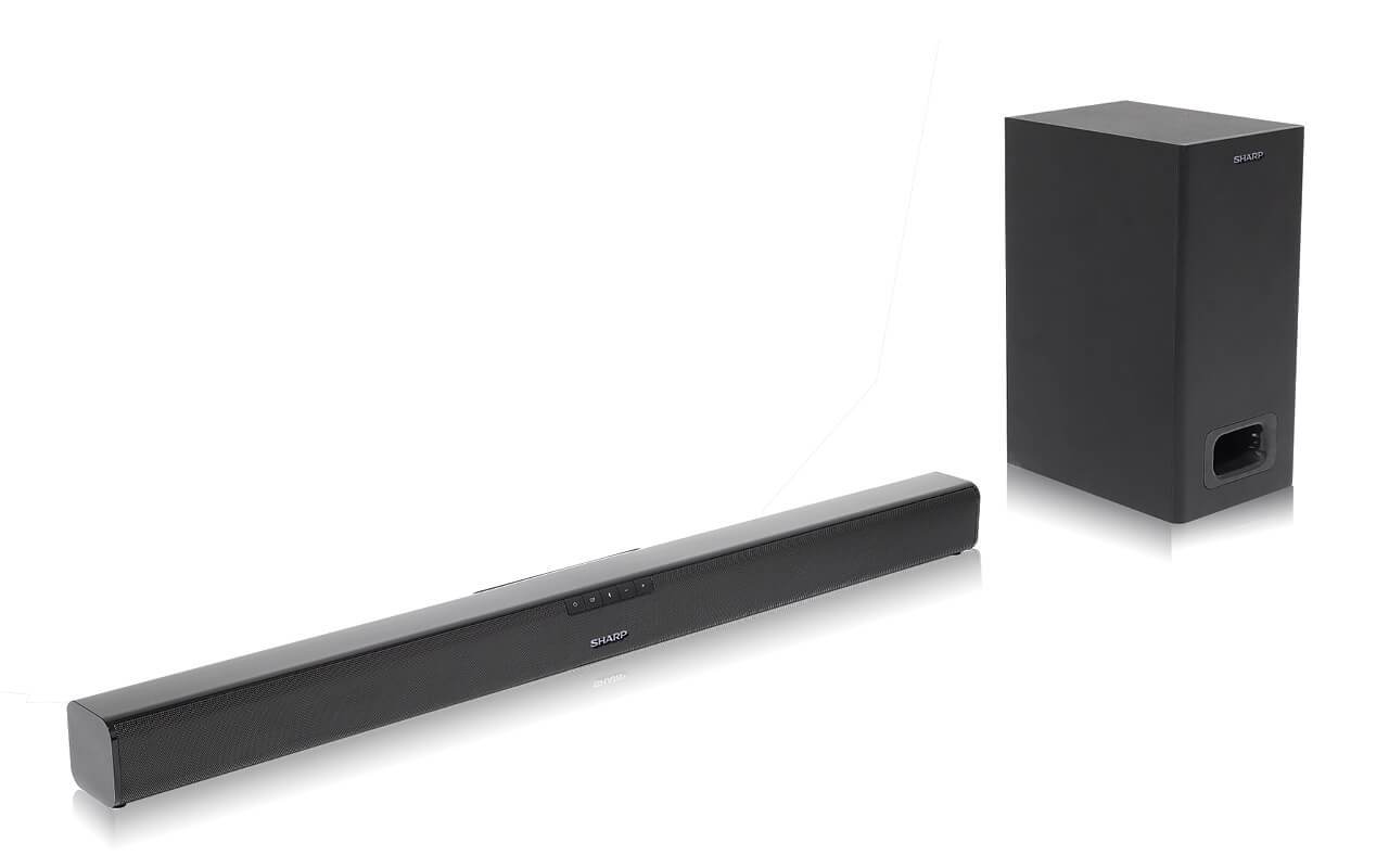 Sharp HT-SBW110 SoundBar højttaler Sort 2.1 kanaler 180 W