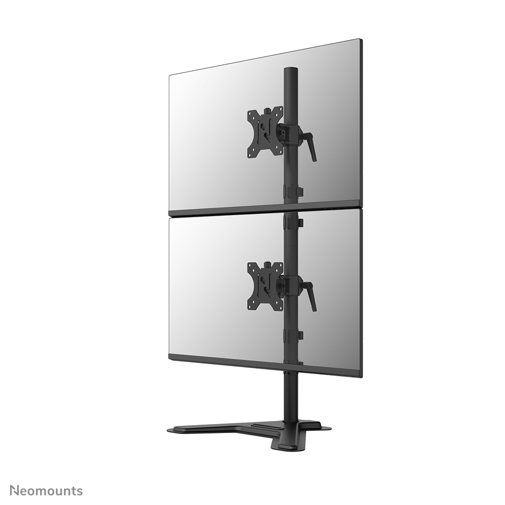 Neomounts DS45-600BL2V skærmbeslag og -stativer 81,3 cm (32") Skrivebord Sort