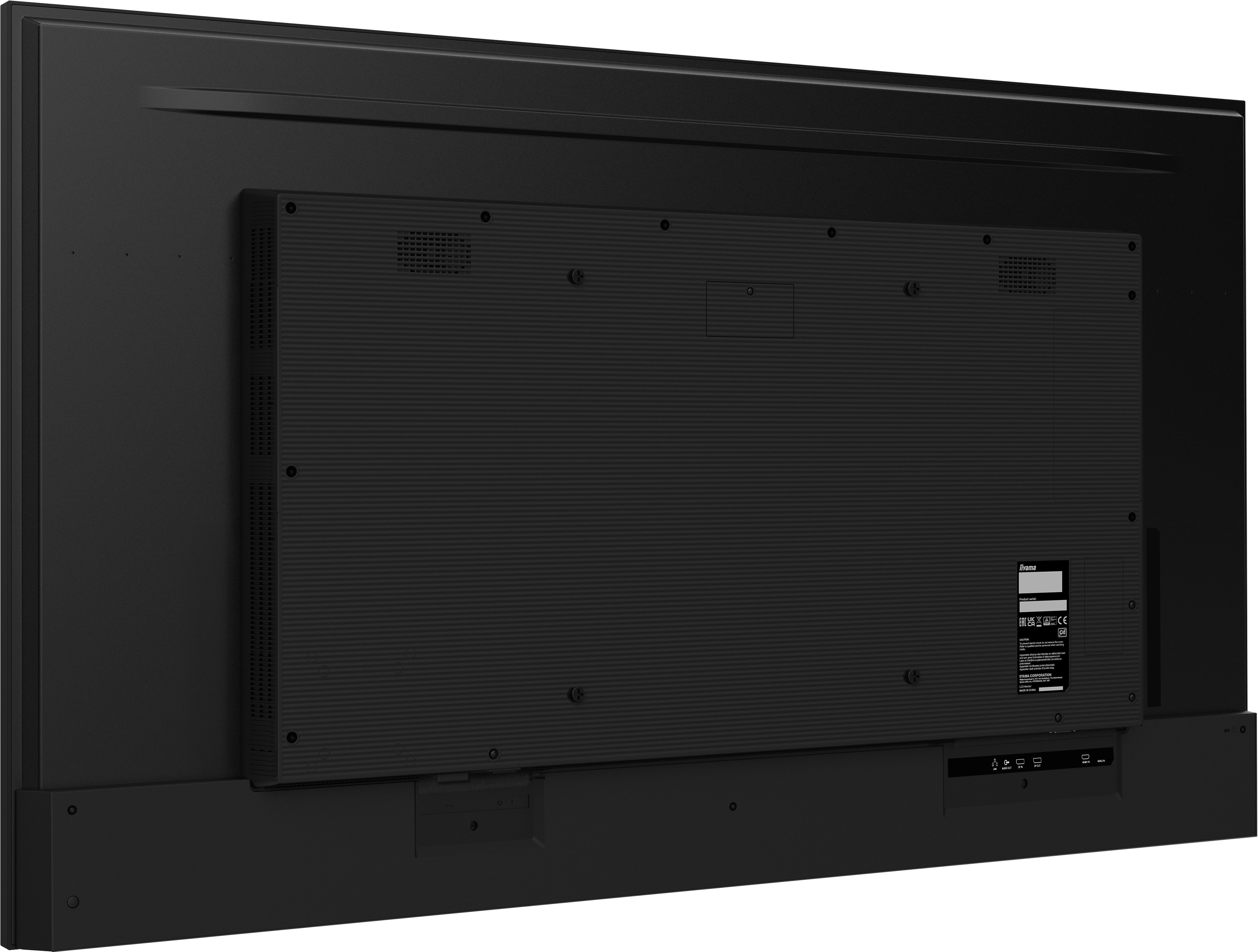 iiyama LH6565UHSB-B1 skilte display Kiosk design 163,8 cm (64.5") LED Wi-Fi 800 cd/m² 4K Ultra HD Sort Indbygget processer Android 11 24/7