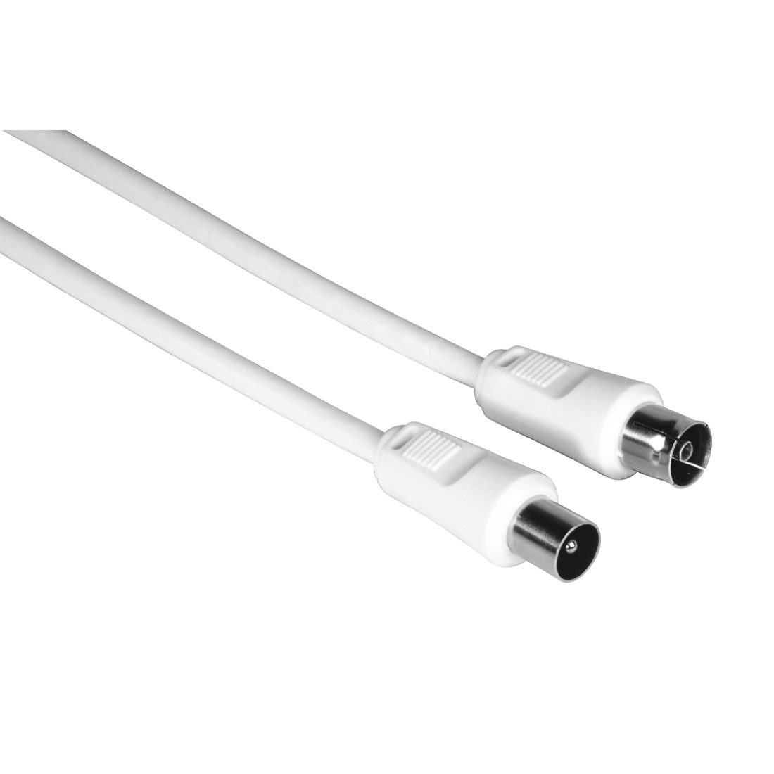 Hama 00205028 koaxial kabel 1,5 m Koaksial Hvid