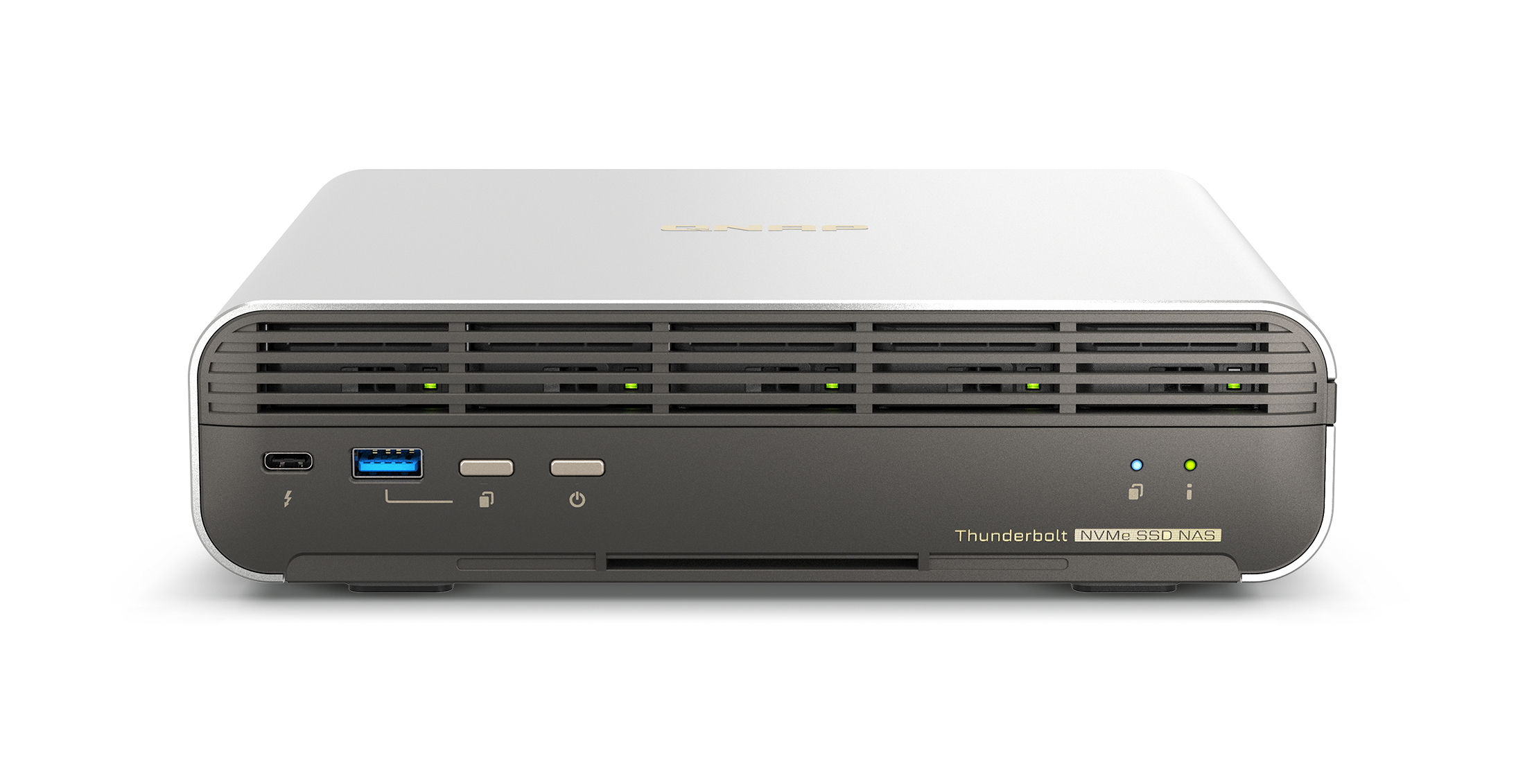 QNAP TBS-H574TX-I3-12G NAS & lagringsserver Intel® Core™ i3 i3-1320PE 12 GB