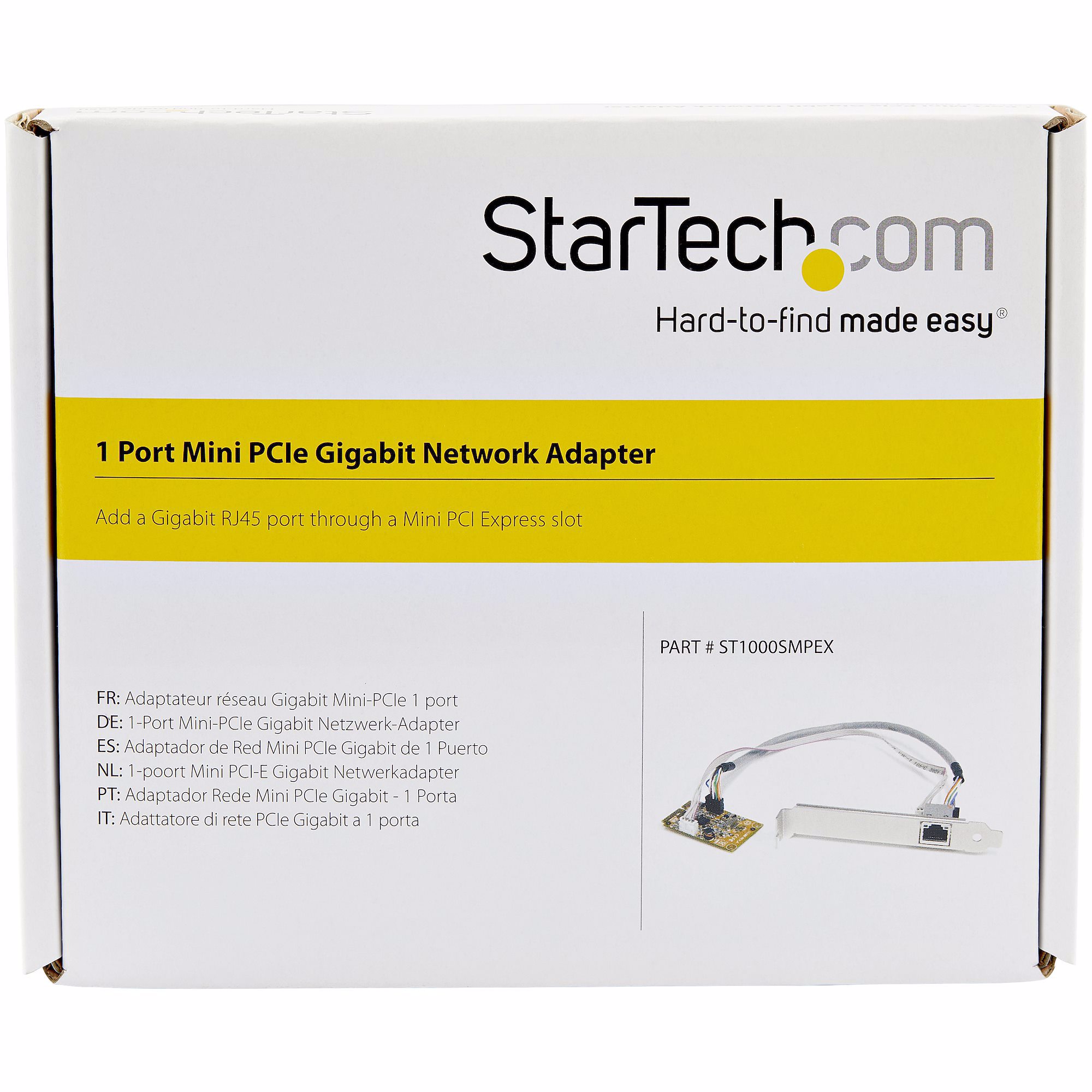 StarTech.com ST1000SMPEX netværkskort Intern Ethernet 1000 Mbit/s