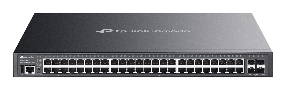 TP-Link Omada SG5452XMPP netværksswitch Administreret L3 Gigabit Ethernet (10/100/1000) Strøm over Ethernet (PoE) Sort