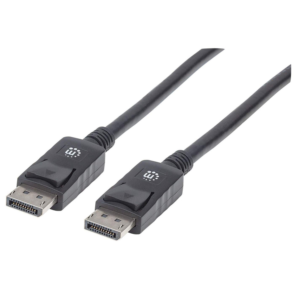 Manhattan 393799 DisplayPort kabel 2 m Sort