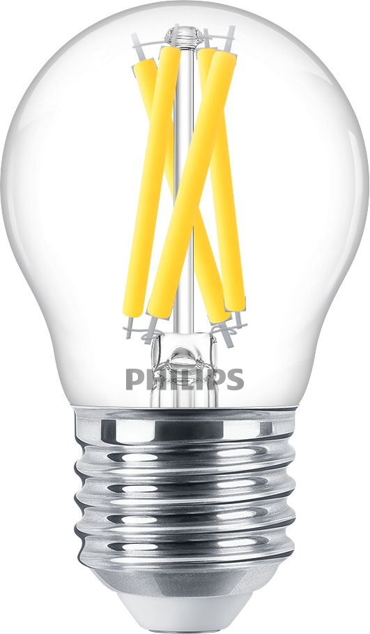 Philips Filament kertepære, klar 40 W P45 E27