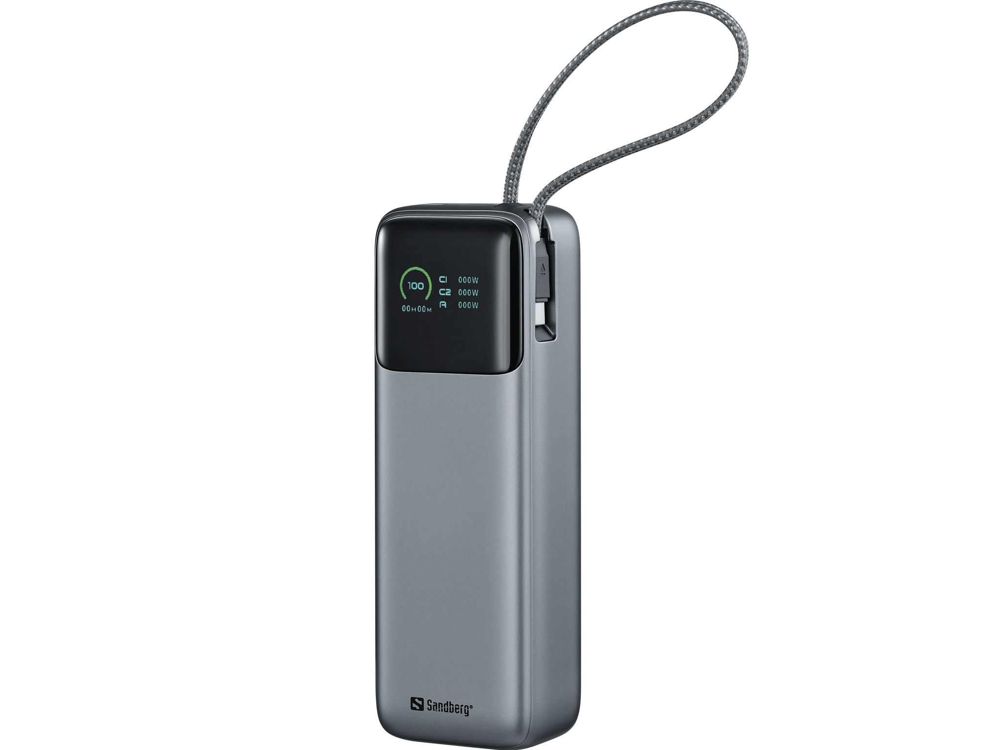 Sandberg 421-30 powerbank Lithium polymer (LiPo) 20000 mAh Sort, Grå