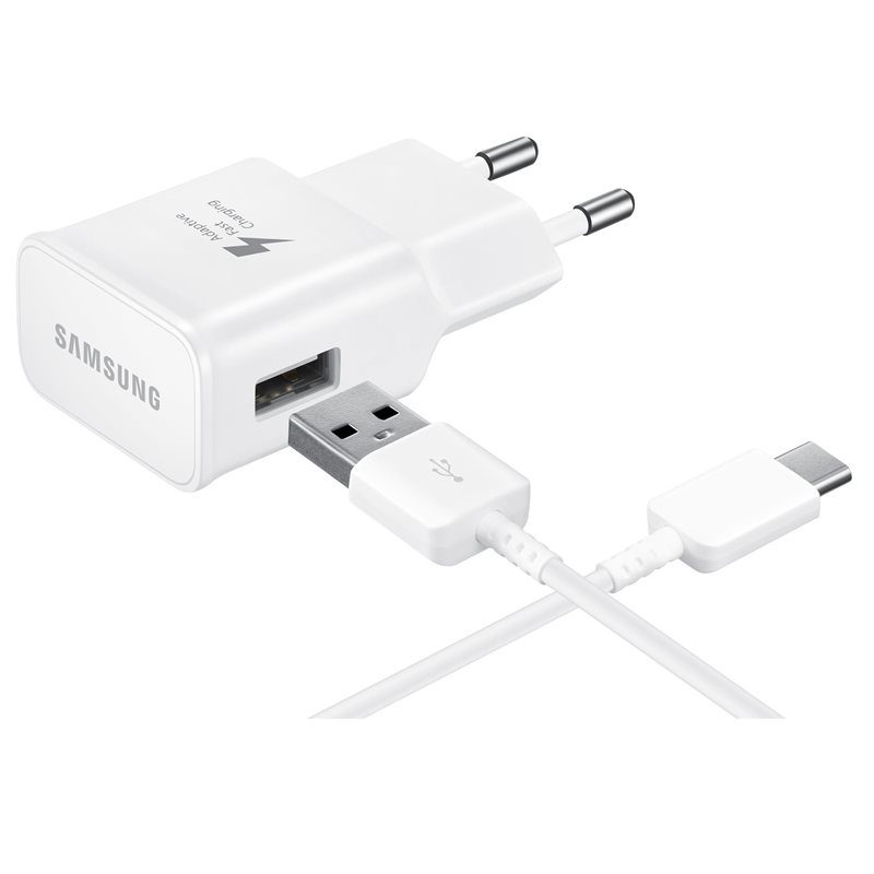 Samsung EP-TA20 Universel Hvid USB Indendørs