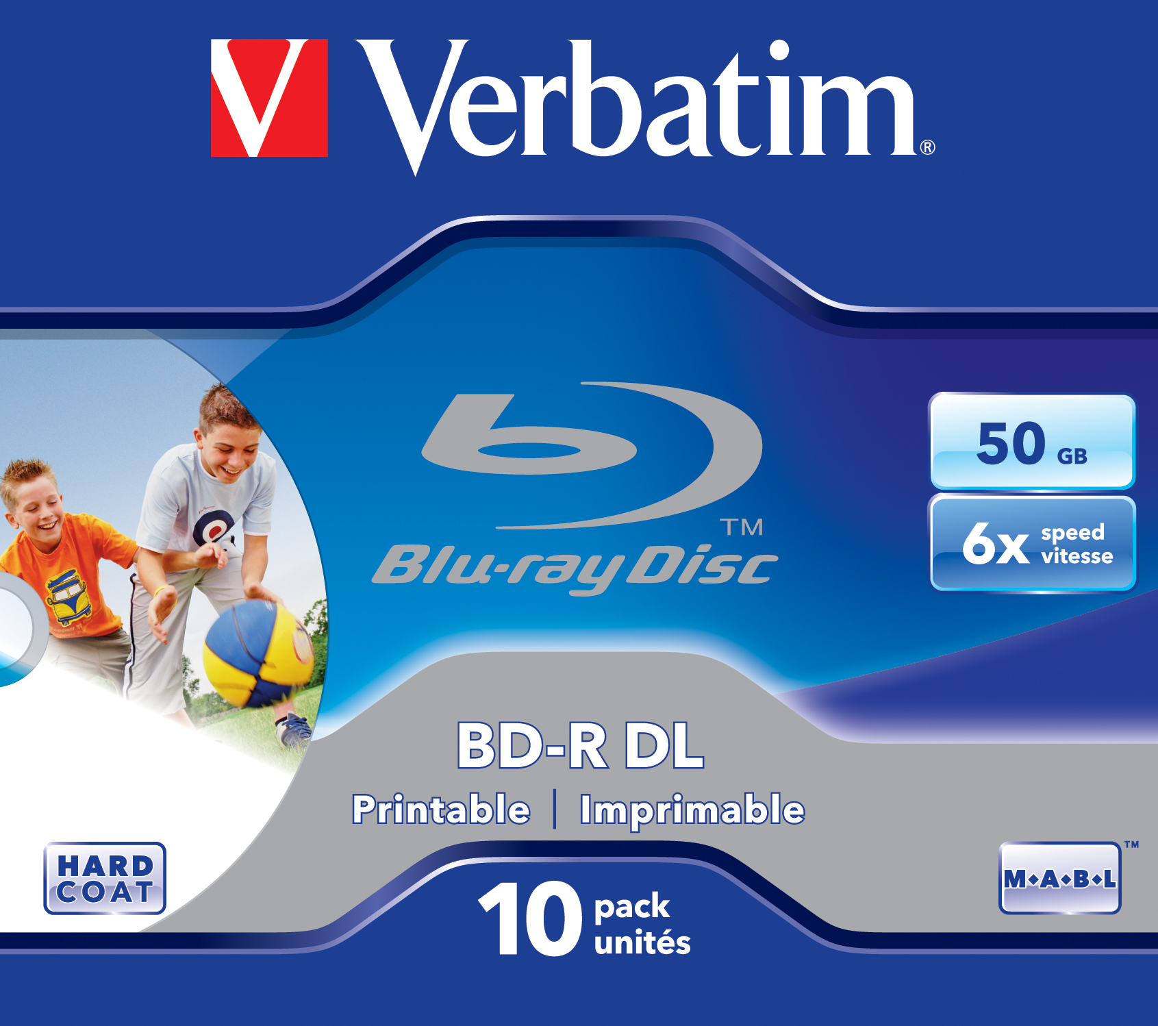 Verbatim 43736 blank Blu-ray disk BD-R 50 GB 10 stk