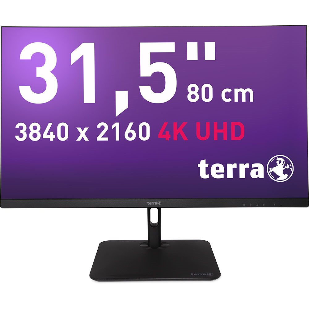 TERRA 3030234 computerskærm 80 cm (31.5") 3840 x 2160 pixel 4K Ultra HD LCD Sort