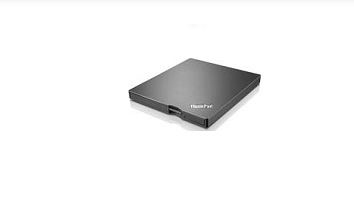 Lenovo ThinkPad UltraSlim USB DVD Burner optisk diskdrev DVD±RW Sort