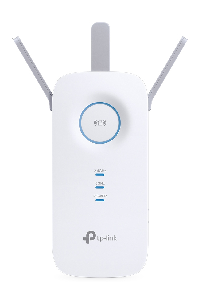 TP-Link RE450 Netværksgentager Hvid 10, 100, 1000 Mbit/s