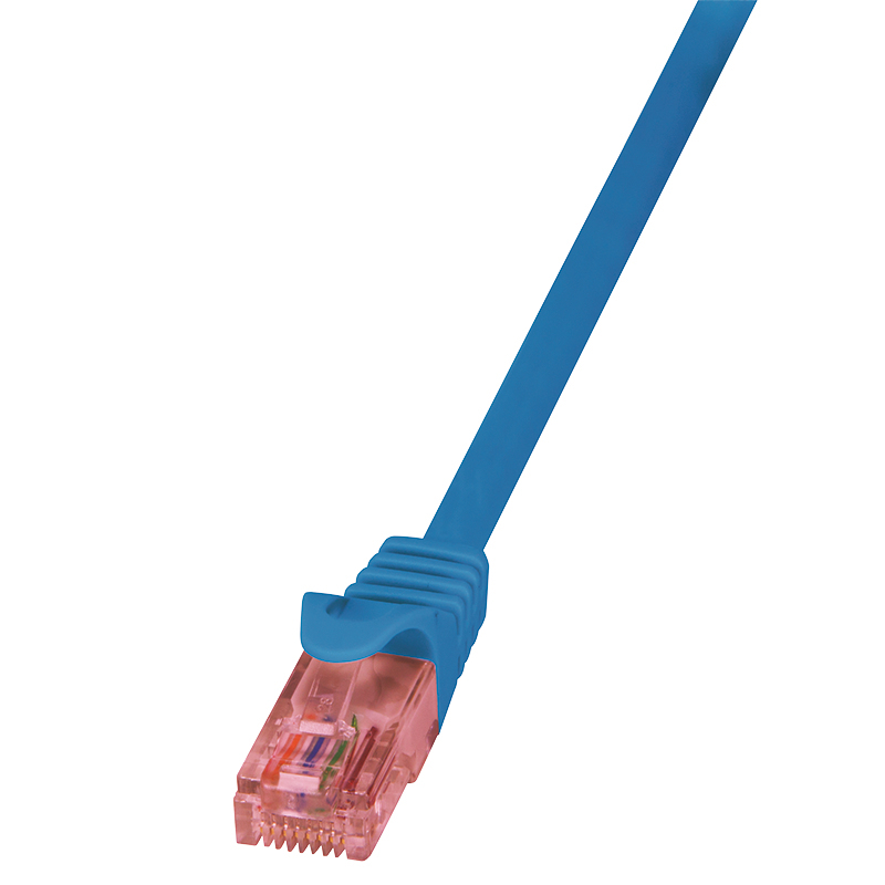 LogiLink 5m Cat.6 U/UTP netværkskabel Blå Cat6 U/UTP (UTP)